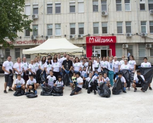 Инициативата беше подкрепена и от Влади Ампов - Графа, който е посланик на кампанията на BTV „Да изчистим България заедно“